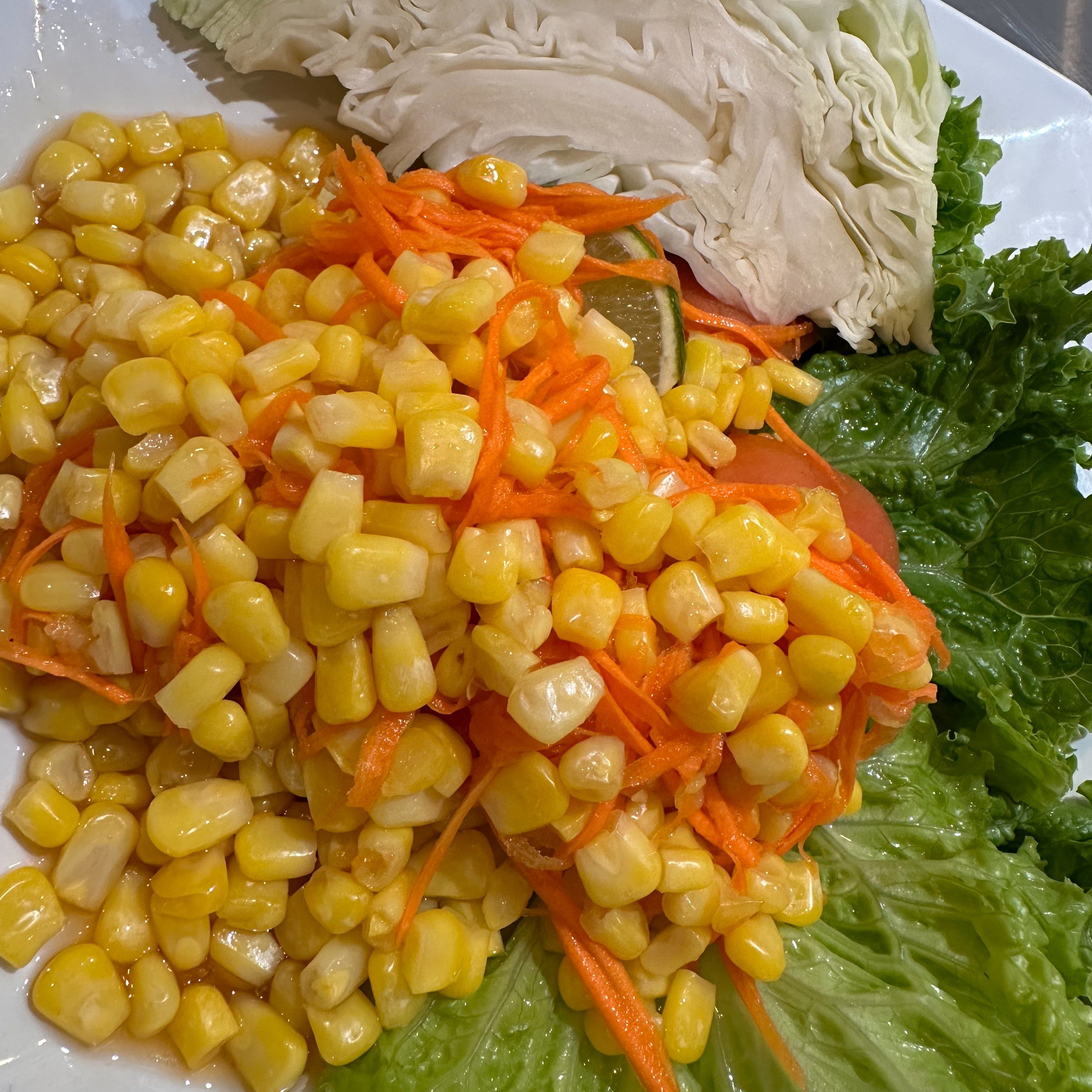 Sweet Corn Salad.